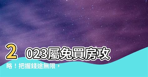 2023屬兔買房|2023年 12生肖購屋運勢